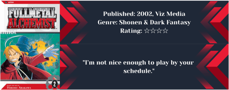 Manga Review: Fullmetal Alchemist Vol. 2
